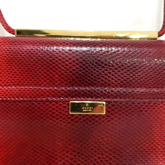 *Rare* Gucci Gradient Red Baguette Handbag - Picture 10 of 16
